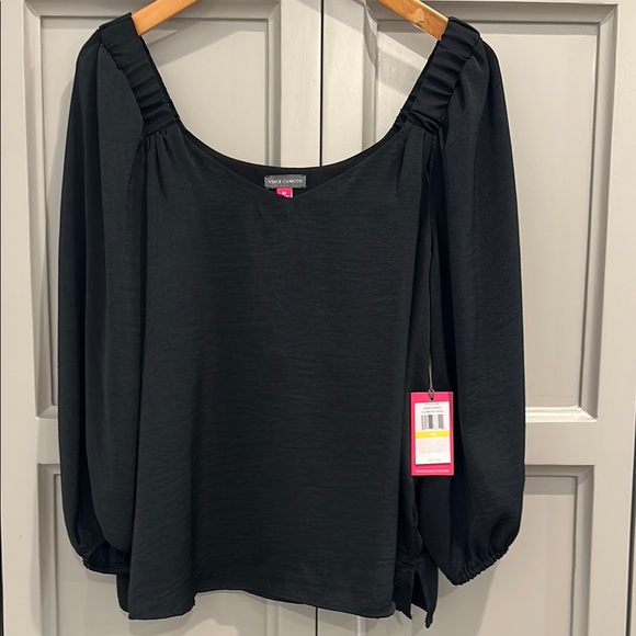 Vince Camuto Black Blouse - Picture 1 of 11